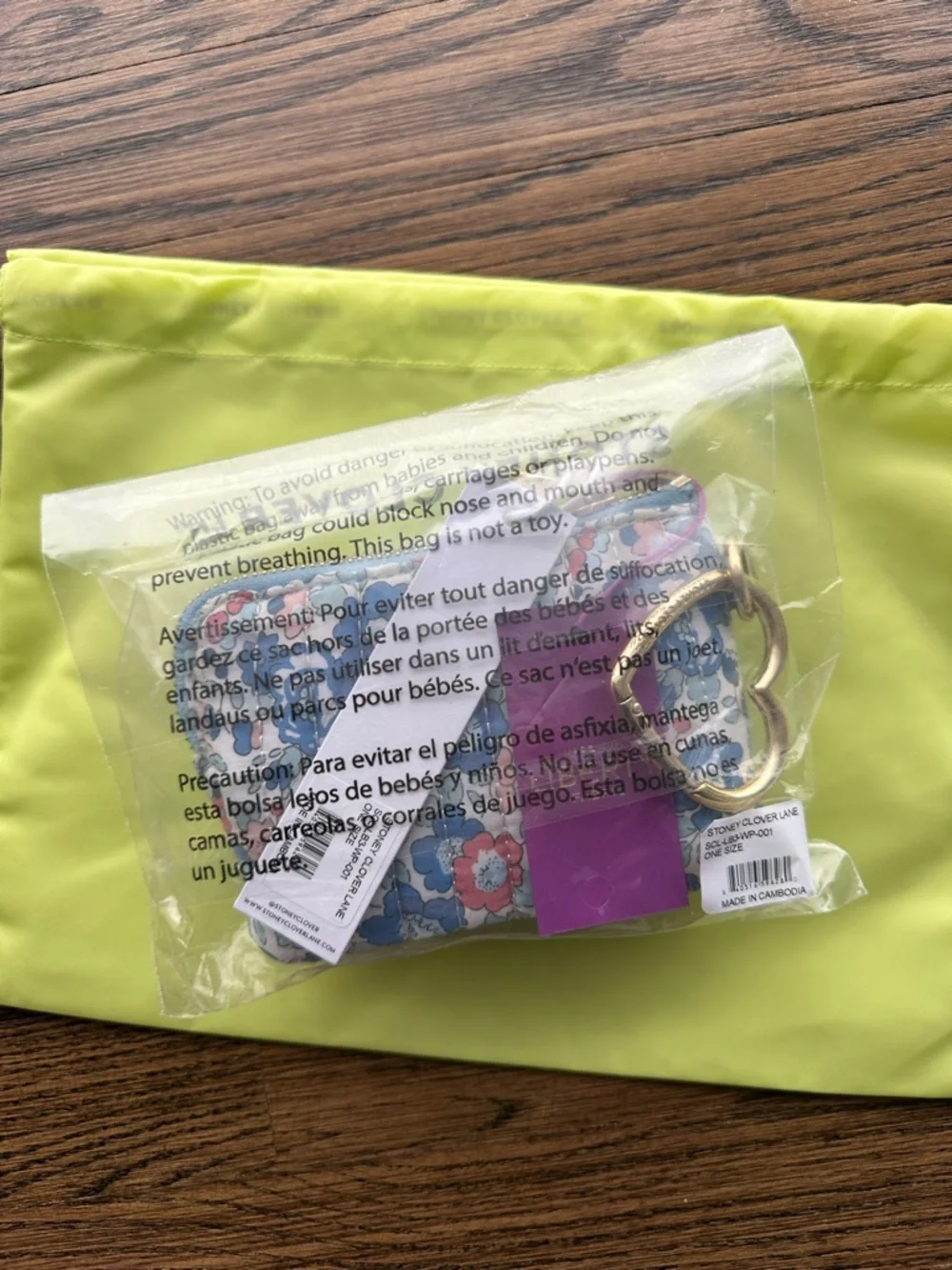 Stoney Clover Lane x Liberty Floral Pouch - Picture 3 of 3